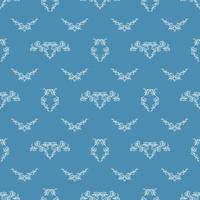 Damask seamless pattern element, vector classical luxury old fashioned damask ornament.