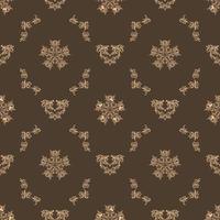 Vector damask seamless pattern background, elegant luxury texture for wallpapers.
