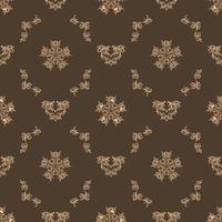 Vector damask seamless pattern background, elegant luxury texture for wallpapers.