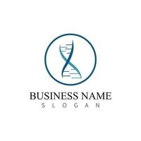 Human DNA element logo vector