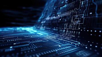 Programming code abstract technology background of software developer and Computer script. . photo