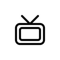 tv icon vector
