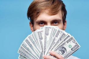 business man financial confidence stack of money lifestyle photo