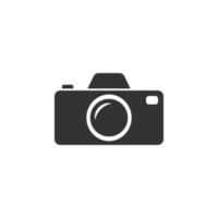 Camera Icon isolated on white background. vector