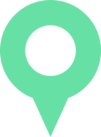 Location pointer pin icon png