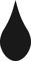 logo shape of water drop vector