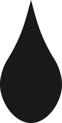 logo shape of water drop