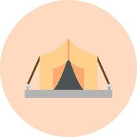 Tent Vector Icon