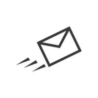 Send email icon vector image