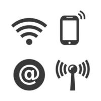 Wifi network internet zone vector image