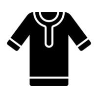 Creatively designed vector of tunic in modern style, trendy icon of cultural clothes