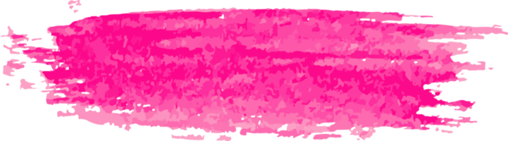 Pink paint brush. Ink stroke brush. png