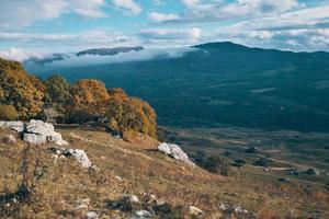 Rocky mountains landscape autumn nature travel lifestyle photo