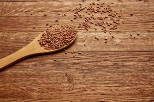 cereal on the table food natural ingredients wood background photo