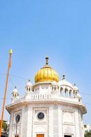 View of details of architecture inside Golden Temple - Harmandir Sahib in Amritsar, Punjab, India, Famous indian sikh landmark, Golden Temple, the main sanctuary of Sikhs in Amritsar, India photo