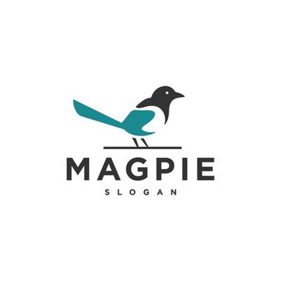 Magpie Logo Vector Art, Icons, and Graphics for Free Download