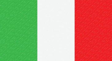 bandera Italia icono vector