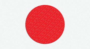 Flag japan icon vector
