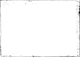 grunge gräns textur bakgrund. abstrakt ram täcka över. png grafisk illustration med transparent bakgrund.