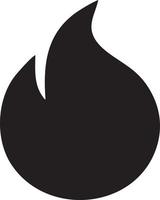 Fire hot icon symbol image vector. Illustration of the danger fire burn image design. EPS 10 vector