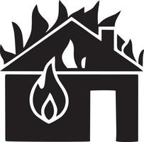 Fire hot icon symbol image vector. Illustration of the danger fire burn image design. EPS 10 vector