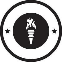 Fire hot icon symbol image vector. Illustration of the danger fire burn image design. EPS 10 vector