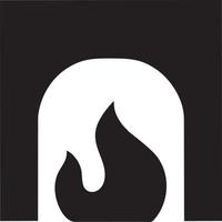 Fire hot icon symbol image vector. Illustration of the danger fire burn image design. EPS 10 vector