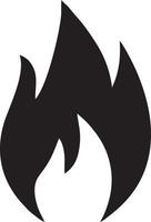 Fire hot icon symbol image vector. Illustration of the danger fire burn image design. EPS 10 vector