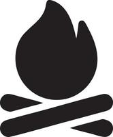 Fire hot icon symbol image vector. Illustration of the danger fire burn image design. EPS 10 vector