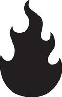 Fire hot icon symbol image vector. Illustration of the danger fire burn image design. EPS 10 vector