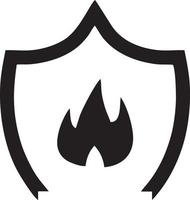 Fire hot icon symbol image vector. Illustration of the danger fire burn image design. EPS 10 vector