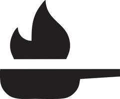 Fire hot icon symbol image vector. Illustration of the danger fire burn image design. EPS 10 vector