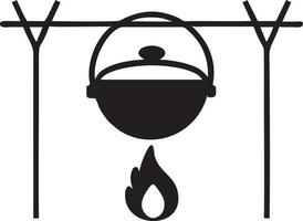 Fire hot icon symbol image vector. Illustration of the danger fire burn image design. EPS 10 vector