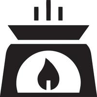 Fire hot icon symbol image vector. Illustration of the danger fire burn image design. EPS 10 vector