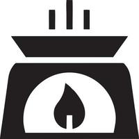 Fire hot icon symbol image vector. Illustration of the danger fire burn image design. EPS 10 vector