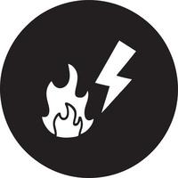 Fire hot icon symbol image vector. Illustration of the danger fire burn image design. EPS 10 vector