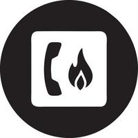 Fire hot icon symbol image vector. Illustration of the danger fire burn image design. EPS 10 vector