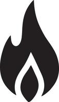 Fire hot icon symbol image vector. Illustration of the danger fire burn image design. EPS 10 vector