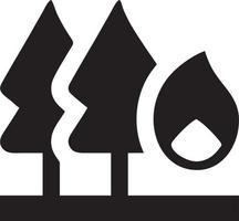 Fire hot icon symbol image vector. Illustration of the danger fire burn image design. EPS 10 vector