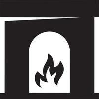 Fire hot icon symbol image vector. Illustration of the danger fire burn image design. EPS 10 vector