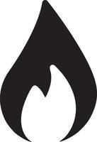 Fire hot icon symbol image vector. Illustration of the danger fire burn image design. EPS 10 vector