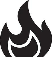 Fire hot icon symbol image vector. Illustration of the danger fire burn image design. EPS 10 vector