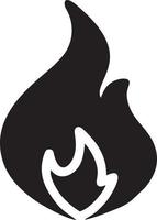 Fire hot icon symbol image vector. Illustration of the danger fire burn image design. EPS 10 vector