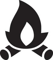 Fire hot icon symbol image vector. Illustration of the danger fire burn image design. EPS 10 vector