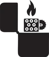 Fire hot icon symbol image vector. Illustration of the danger fire burn image design. EPS 10 vector