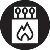 Fire hot icon symbol image vector. Illustration of the danger fire burn image design. EPS 10 vector