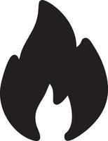 Fire hot icon symbol image vector. Illustration of the danger fire burn image design. EPS 10 vector