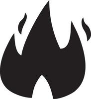 Fire hot icon symbol image vector. Illustration of the danger fire burn image design. EPS 10 vector