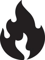 Fire hot icon symbol image vector. Illustration of the danger fire burn image design. EPS 10 vector