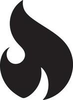 Fire hot icon symbol image vector. Illustration of the danger fire burn image design. EPS 10 vector